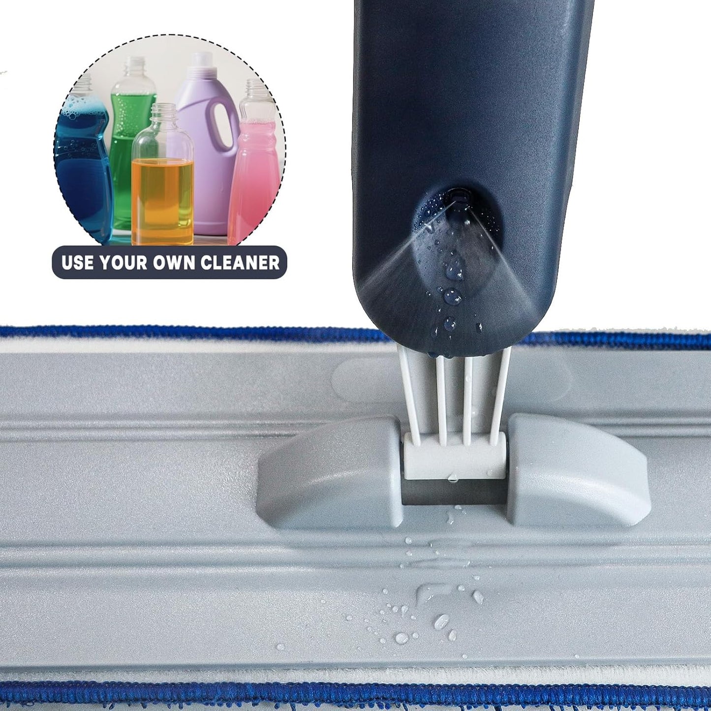 Microfiber mop for Floor Cleaning System